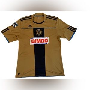 Adidas Philadelphia Union-Bimbo #5 soccer jersey XL